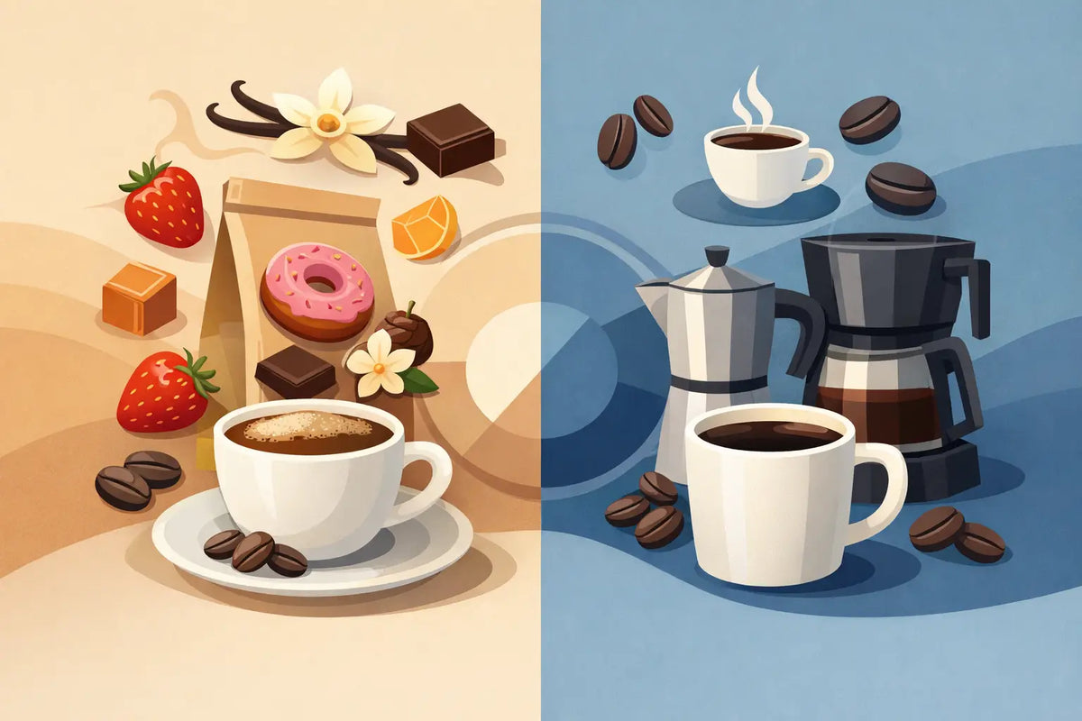 Flavored Coffee Versus Regular Coffee: Which to Buy?