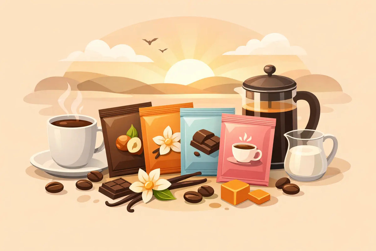 Flavored Coffee Sample Pack for Better Mornings